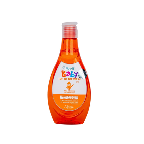 Meril Baby Top to Toe Wash (200 ml)